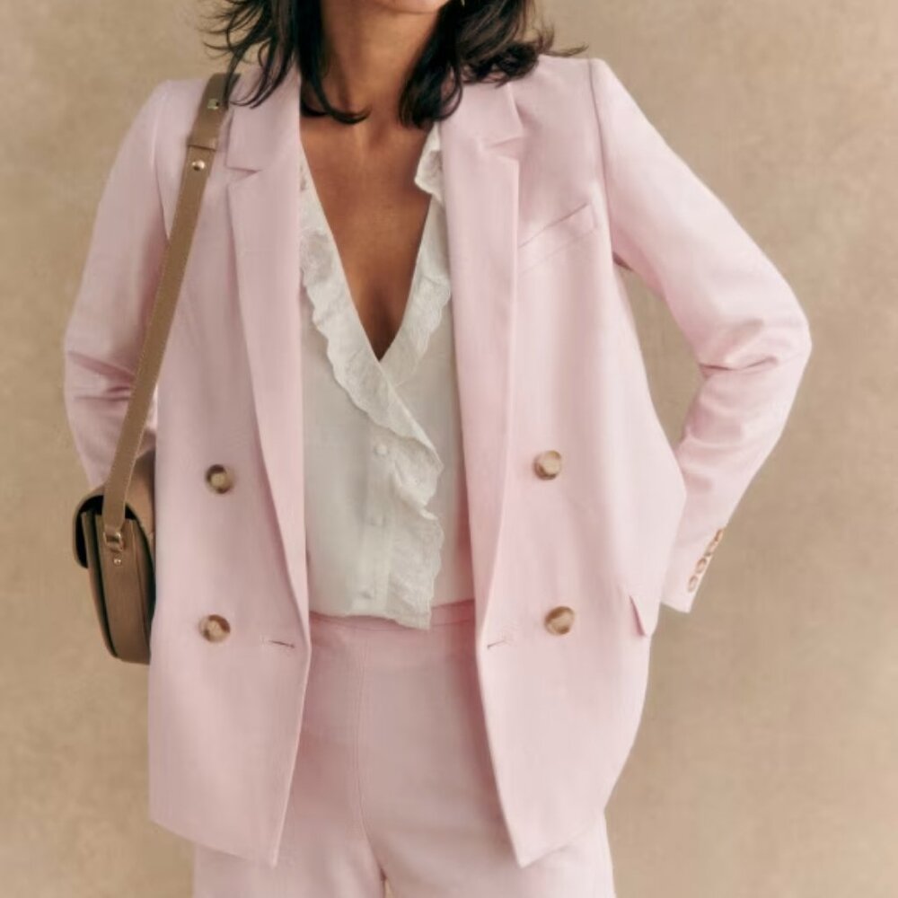 Sezane CHRISTIE JACKET  Powder Pink